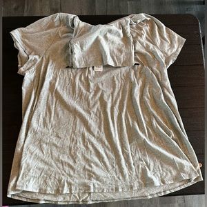 Lane Bryant Livi Cowl Neck Mask Top Grey 18/20 NWT